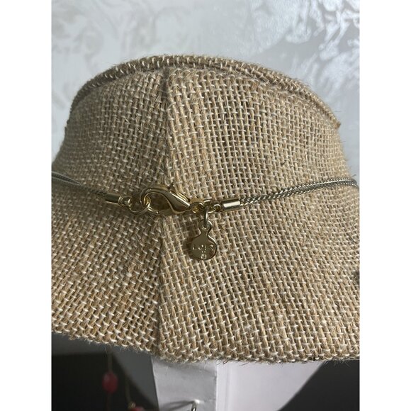 Loft Colorful Shades of Pink Beads Necklace With Gold-Tone Chain - Picture 3 of 3